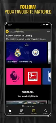 Setanta Sports android App screenshot 0